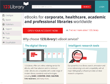 Tablet Screenshot of 123library.org